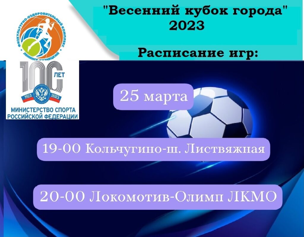 Весенний кубок города 2023
