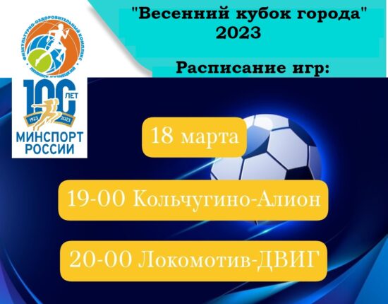 Весенний кубок города 2023